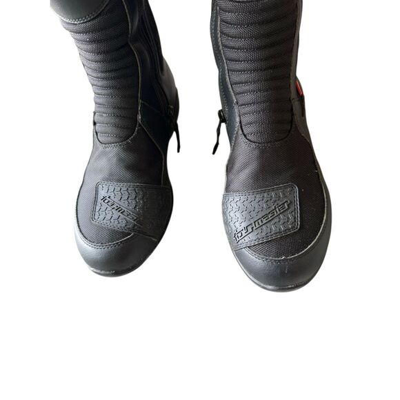 Tourmaster Epic Air Touring Boots Outdry Black Motorcycle Men’s 10 - Picture 5 of 7